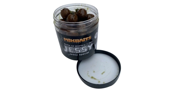 MIKBAITS - Boilie v dipu Jessy Jeseter Special 250 ml 20 mm