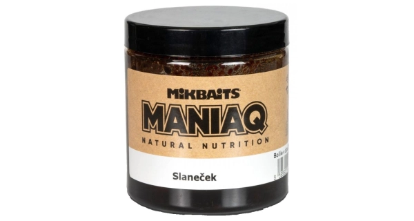 MIKBAITS - Boilie v dipu ManiaQ Slaneček 16 mm 250 ml