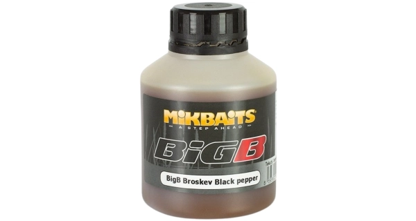 MIKBAITS - Booster Big 250 ml BigB Broskev Black Pepper