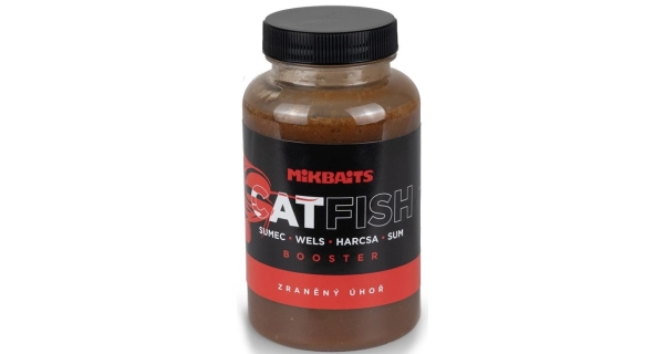 MIKBAITS - Booster Catfish Zraněný Úhoř 250 ml