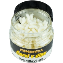 MIKBAITS - Červi v dipu 50 ml Smradlavý Sýr