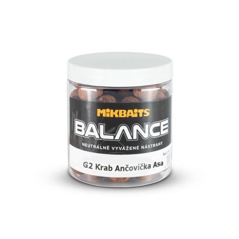 MIKBAITS - Gangster balance 250 ml G2 Krab Ančovička Asa 24 mm