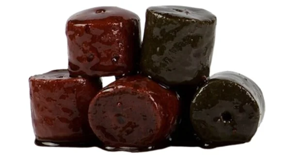 MIKBAITS - Halibutky v dipu 8 mm 150 ml Red Fish Halibut