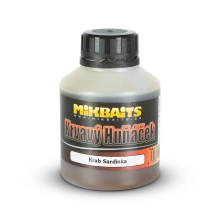 MIKBAITS - Krvavý huňáček booster 250 ml - krab sardinka
