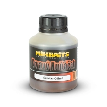 MIKBAITS - Krvavý huňáček booster 250 ml - švestka oliheň