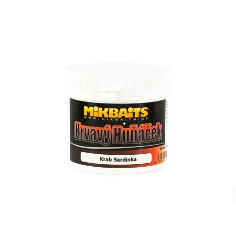 MIKBAITS - Krvavý huňáček těsto 200 g - krab sardinka