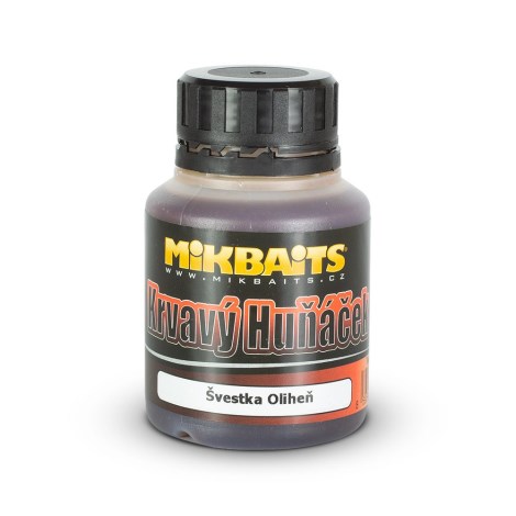 MIKBAITS - Krvavý huňáček ultra dip 125 ml - švestka oliheň