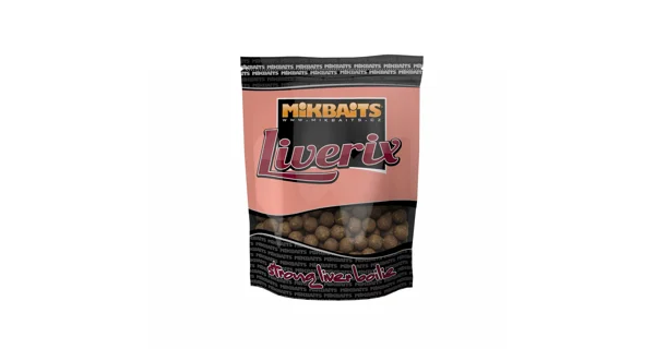 MIKBAITS - Liverix boilie 1 kg Královská patentka 24 mm