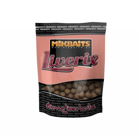 MIKBAITS - Liverix boilie 1 kg Magická oliheň 24 mm