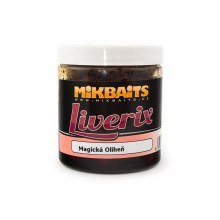 MIKBAITS - Liverix boilie v dipu 250 ml - magická oliheň 16 mm