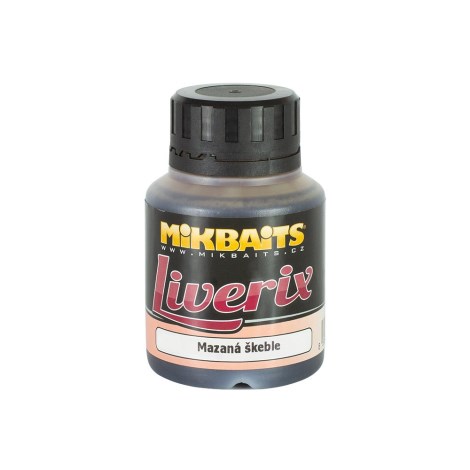 MIKBAITS - Liverix ultra dip 125 ml - mazaná škeble