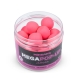 MIKBAITS - Mega plovoucí Fluo boilie 25 mm 300 ml Jahoda