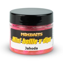 MIKBAITS - Mini Boilie v dipu 50 ml - jahoda