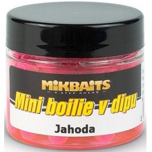 MIKBAITS - Mini Boilie v dipu 50 ml Jahoda
