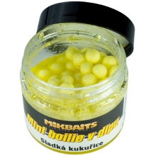 MIKBAITS - Mini boilie v dipu 50 ml Sladká kukuřice