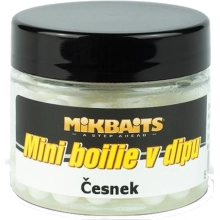 MIKBAITS - Mini boilie v dipu Česnek 8 mm 50 ml