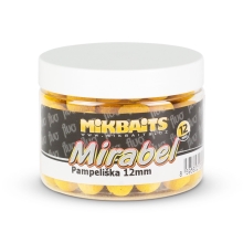 MIKBAITS - Mirabel fluo boilie 150 ml - pampeliška 12 mm