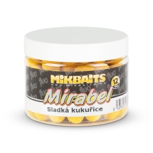 MIKBAITS - Mirabel Fluo boilie 150 ml Sladká kukuřice 12 mm
