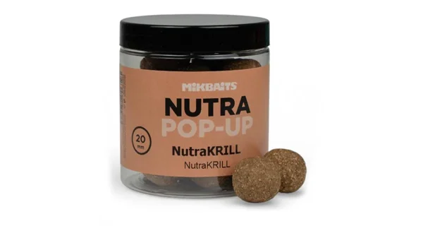 MIKBAITS - Nutra Pop-Up 20 mm 250 ml NutraKRILL