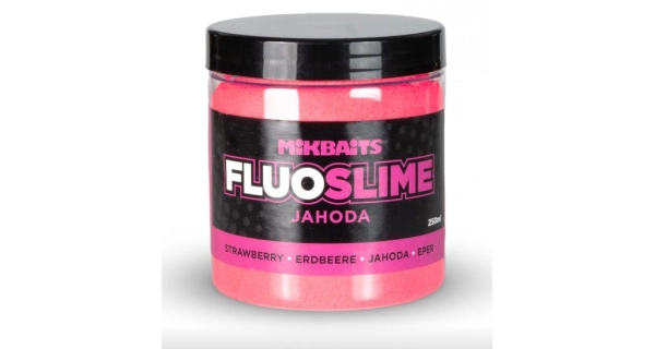 MIKBAITS - Obalovací dip Fluo Slime 100 g Jahoda Exclusive