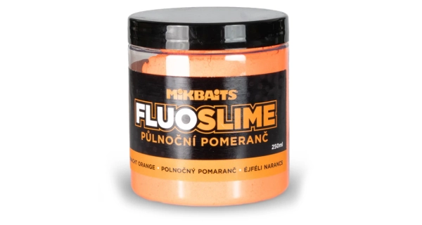MIKBAITS - Obalovací dip Fluo Slime 100 g Půlnoční pomeranč