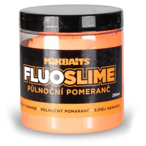 MIKBAITS - Obalovací dip Fluo Slime 100 g Půlnoční pomeranč