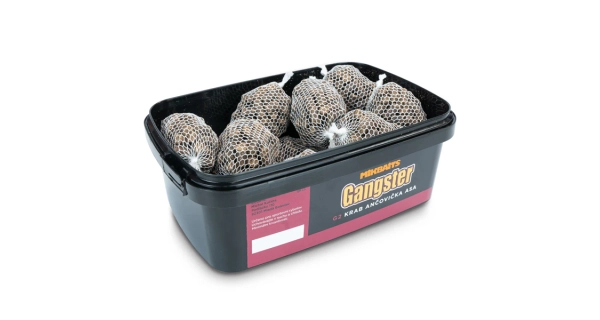 MIKBAITS - Pelety PVA Bomb G2 15 ks Krab Ančovička Asa