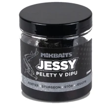 MIKBAITS - Pelety v dipu Jessy Jeseter Řada 250 ml 20 mm