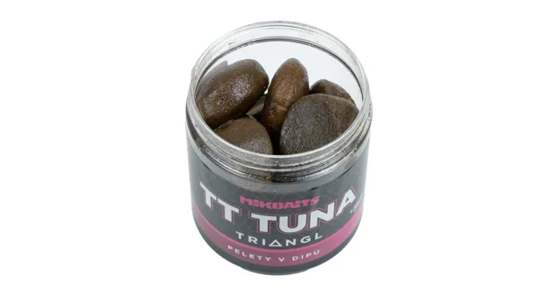 MIKBAITS - Pelety v dipu TT Tuna Triangl 30 mm 250 ml