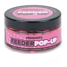 MIKBAITS - Plovoucí boilie Feeder Pop-Up 8-12 mm 100 ml Jahoda