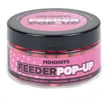 MIKBAITS - Plovoucí boilie Feeder Pop-Up 8-12 mm 100 ml Jahoda