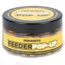 MIKBAITS - Plovoucí boilie Feeder Pop-Up 8-12 mm 100 ml Sladká Kukuřice