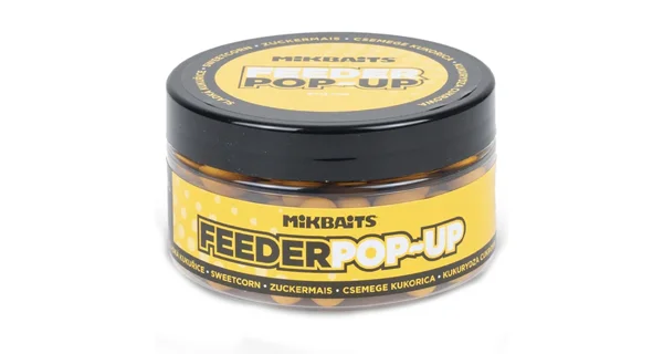 MIKBAITS - Plovoucí boilie Feeder Pop-Up 8-12 mm 100 ml Sladká Kukuřice