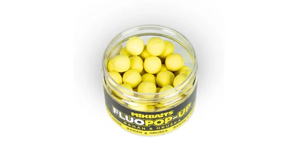 MIKBAITS - Plovoucí boilie Fluo Ananas N-BA 150 ml 14 mm