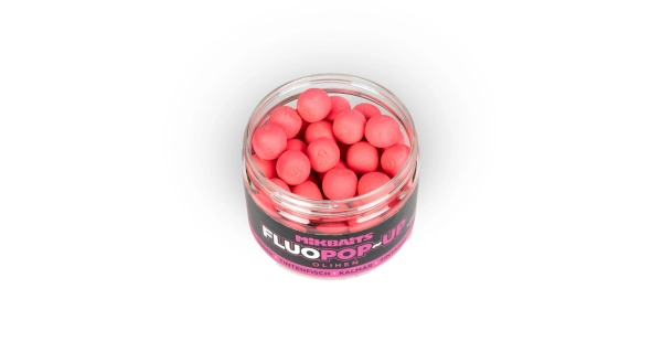 MIKBAITS - Plovoucí boilie Fluo Oliheň 150 ml 18 mm