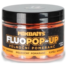 MIKBAITS - Plovoucí boilie Fluo Půlnoční pomeranč 150 ml 14 mm