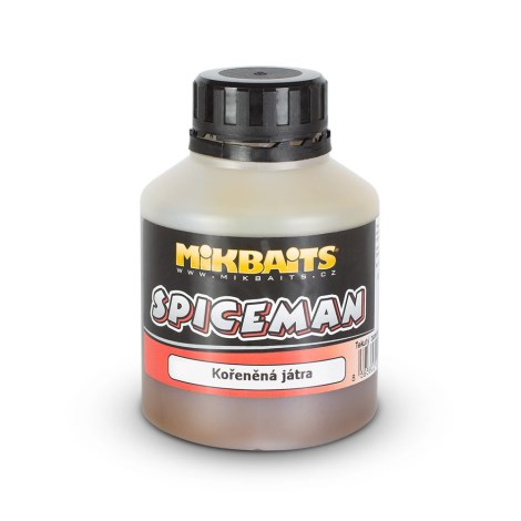 MIKBAITS - Spiceman booster 250 ml - kořeněná játra