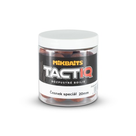 MIKBAITS - Tactiq rozpustné boilie 250 ml Česnek speciál 20 mm