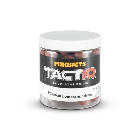 MIKBAITS - Tactiq rozpustné boilie 250 ml Půlnoční pomeranč 16 mm