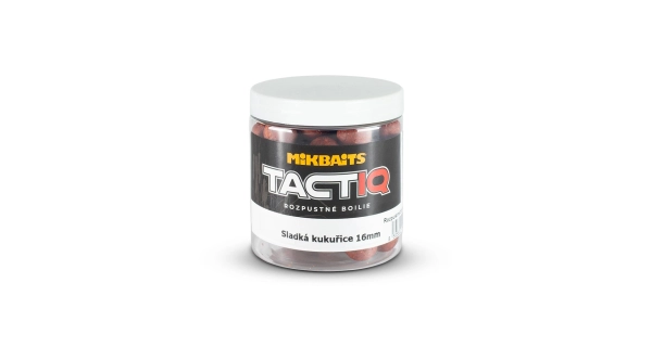 MIKBAITS - Tactiq rozpustné boilie 250 ml Sladká kukuřice 16 mm