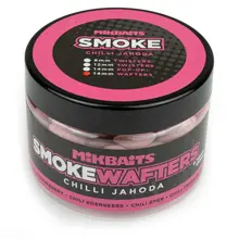 MIKBAITS - Vyvážené boilie Smoke Wafters 14 mm 150 ml Chilli Jahoda