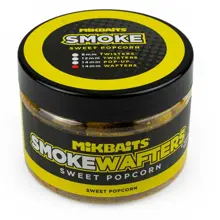 MIKBAITS - Vyvážené Boilie Smoke Wafters 14 mm 150 ml Sweet Popcorn