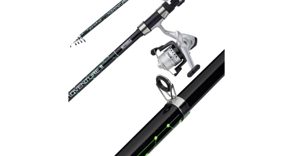 MITCHELL - Set prutu a navijáku Adventure II Tele Strong Combo 3,50 m 50-150 g