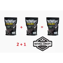 MIVARDI - Akce 2+1 Rapid Boilies Platinum Sea 24 mm 950 g
