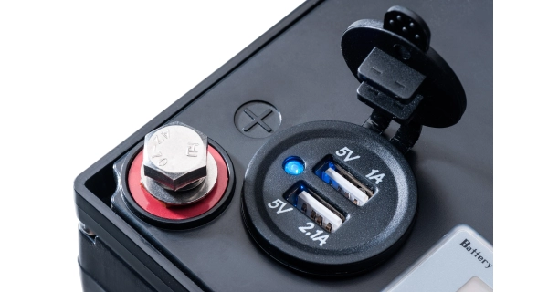 MIVARDI - Baterie M-cell 12v 23 Ah + 5 a nabíječka