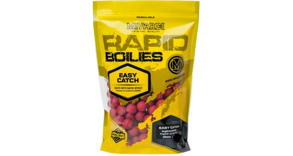 MIVARDI - Boilies Rapid Easy Catch Anglická jahoda 20 mm 950 g