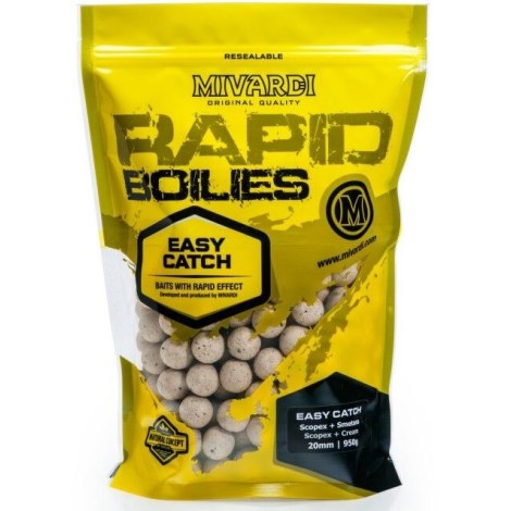 MIVARDI - Boilies Rapid Easy Catch Scopex Smetana 20 mm 950 g