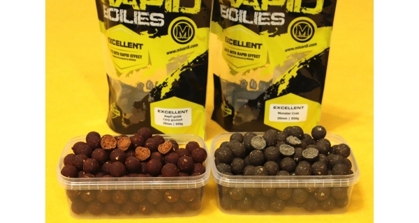 MIVARDI - Boilies Rapid Excellent Monster Crab 16 mm 950 g