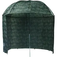 MIVARDI - Deštník Camo PVC s bočnicí 2,5 m