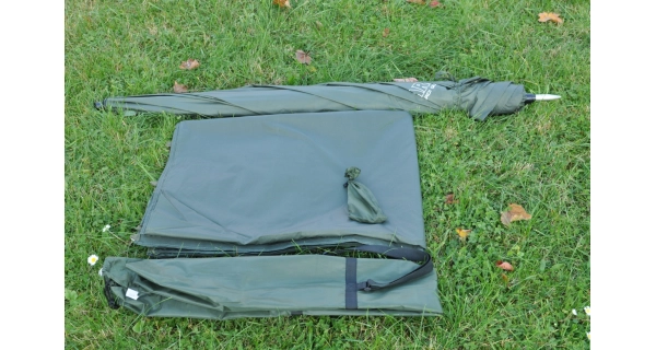 MIVARDI - Deštník Green PVC s bočnicí 2,5 m